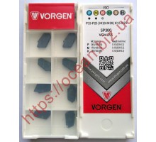 Твердосплавна пластина канавкова відрізна SP300 VGM255 VORGEN